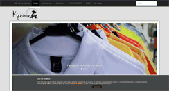 Desktop Screenshot of kynwa.es
